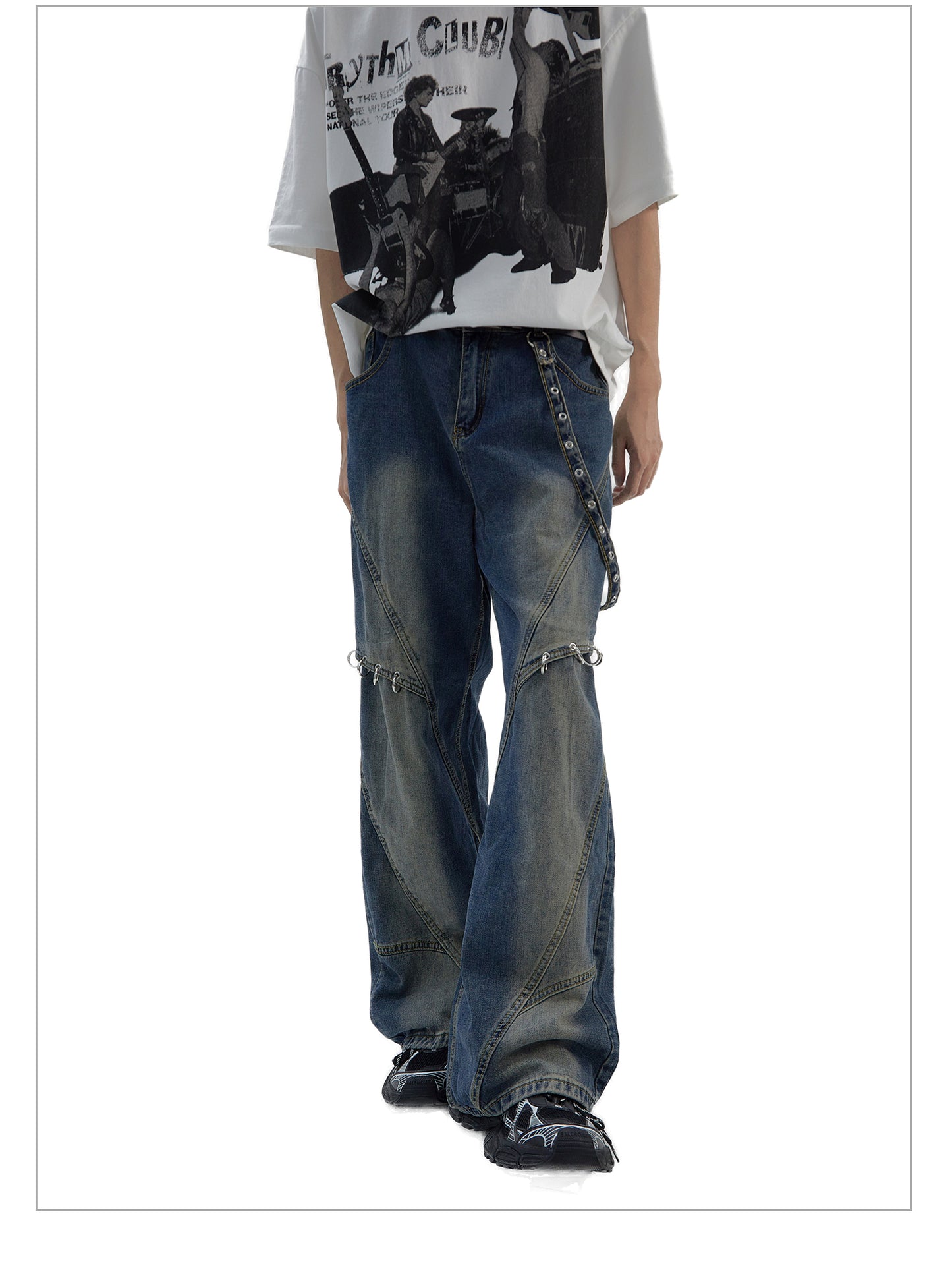 METAL FITTINGS FADE DENIM MNW1904