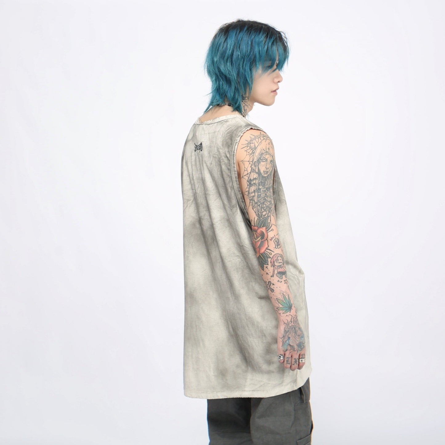 WASTELAND DIRT SLEEVELESS SHIRT MNW1794