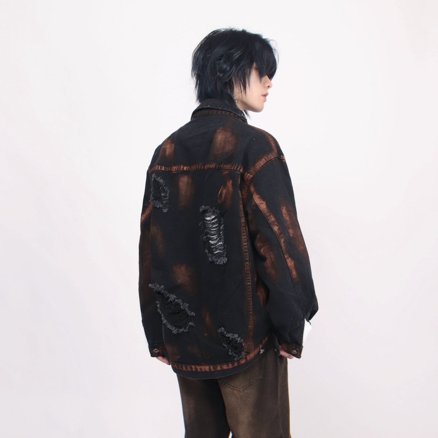 OLD BLACK DENIM JACKET MNW1196