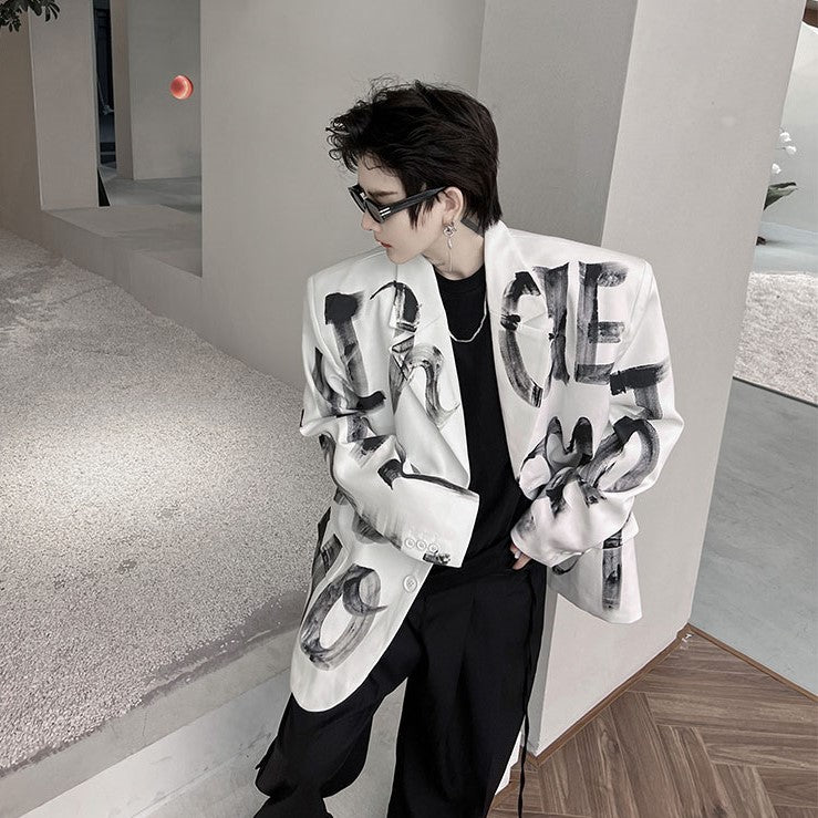 BIG TEXT JACKET MNW1051