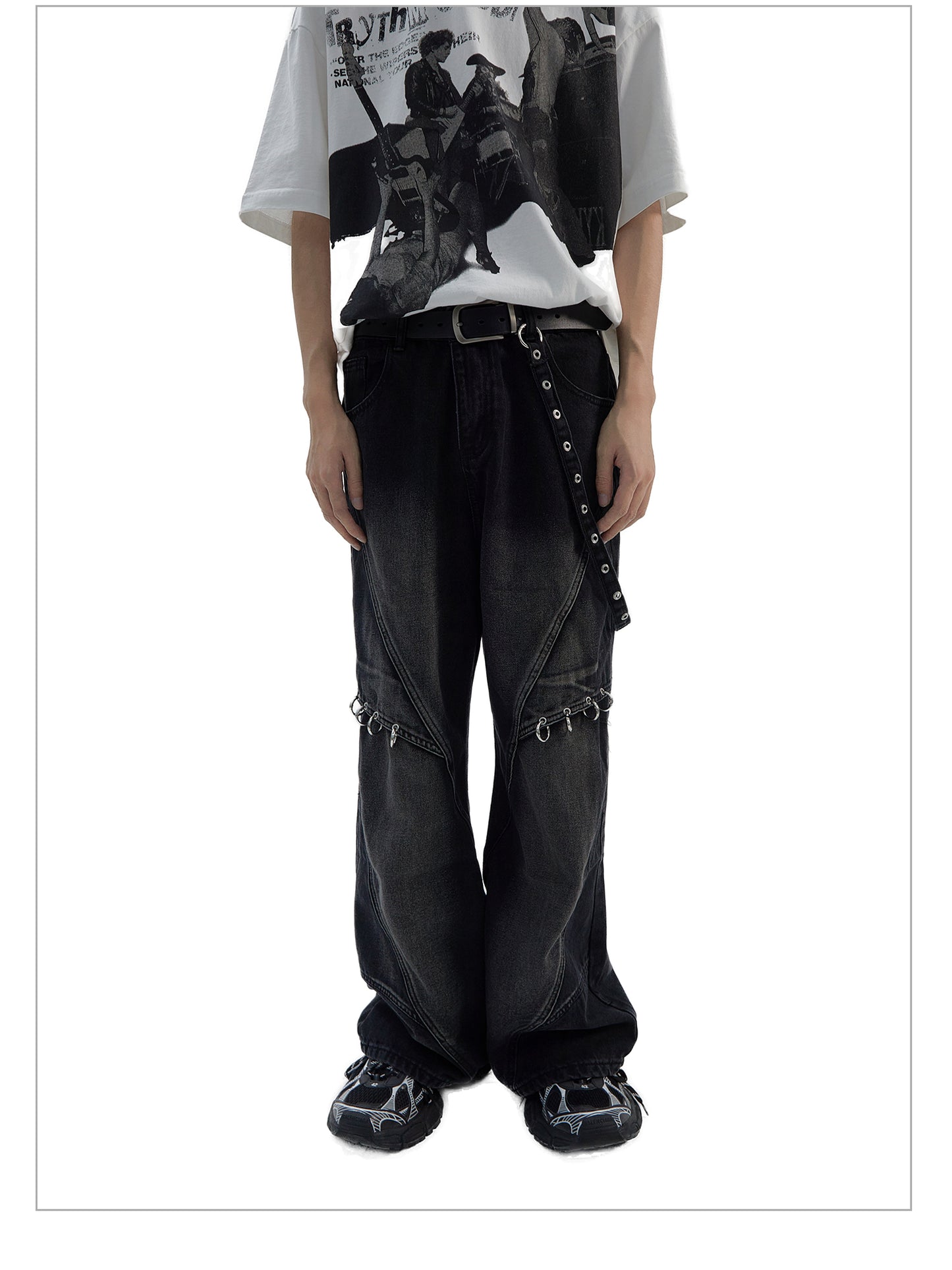 METAL FITTINGS FADE DENIM MNW1904