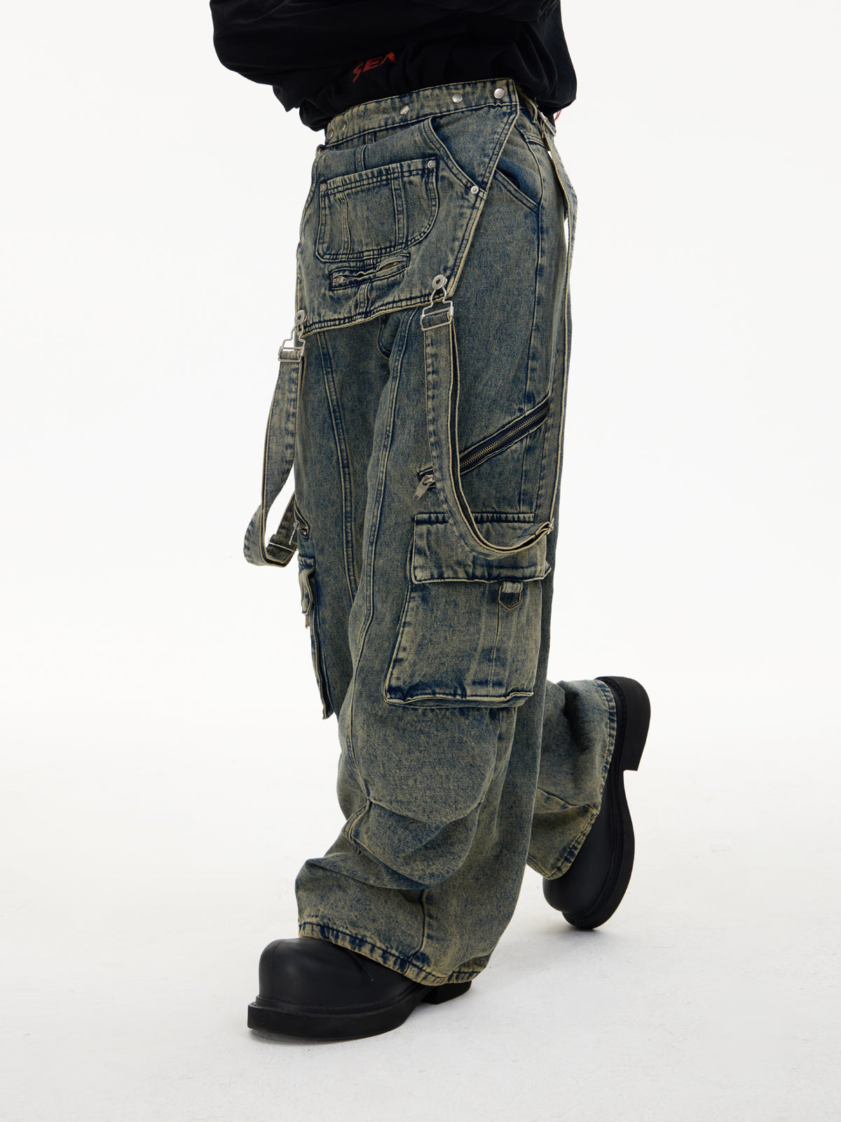 DENIM ARRANGEMENT OVERALLS MNW1614