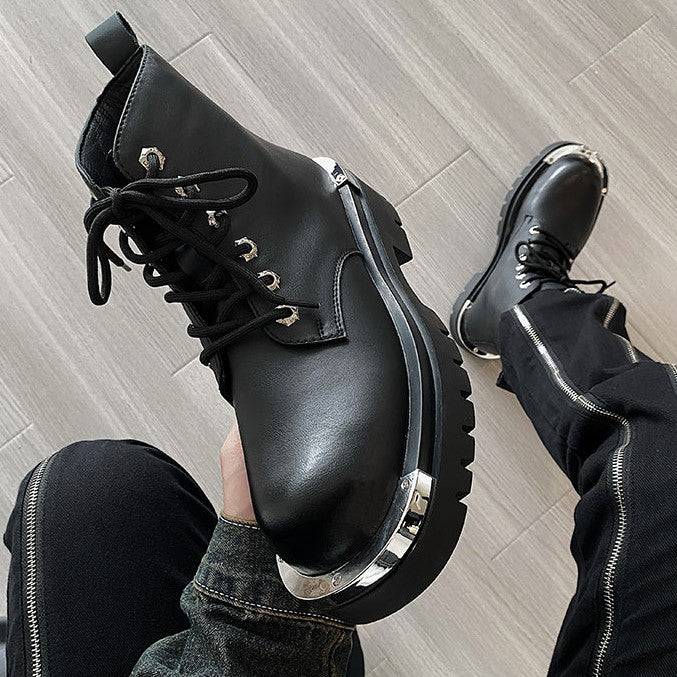 METAL LACE UP BOOTS MNW1240