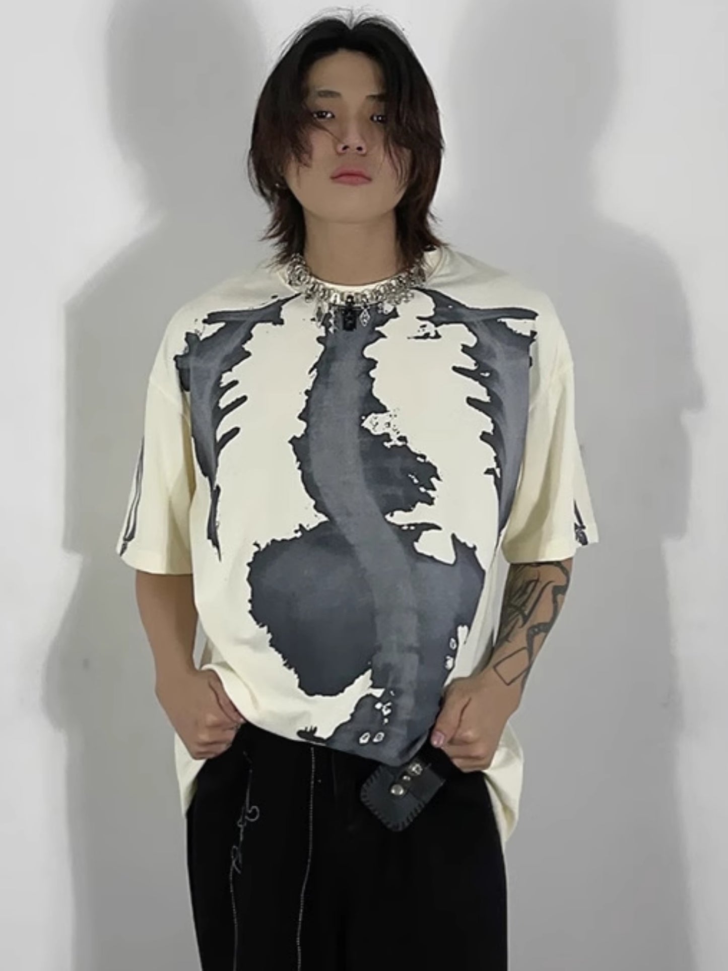 ABSTRACT T-SHIRT MNW1704