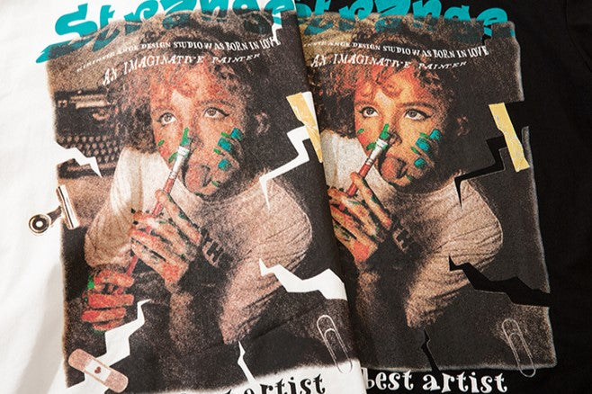 ARTIST PAINT T-SHIRT MNW755
