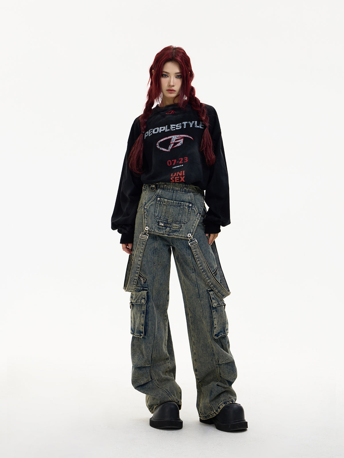 DENIM ARRANGEMENT OVERALLS MNW1614