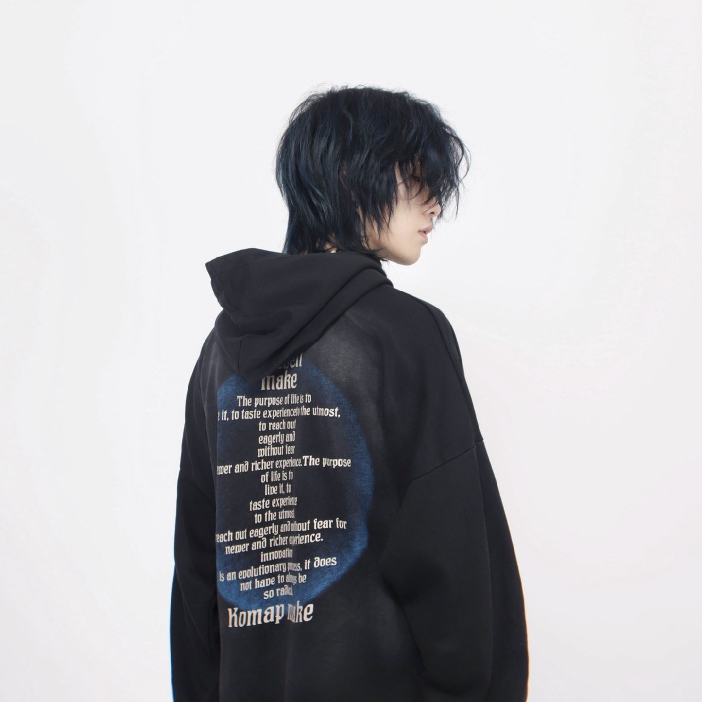 GRADIENT CIRCLE HOODIE MNW996