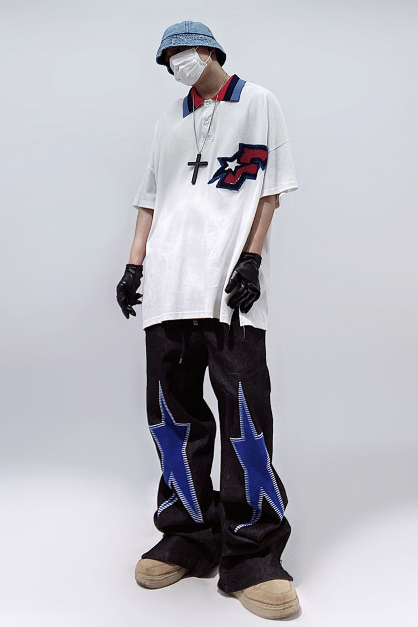 STAR DENIM PANTS MNW987