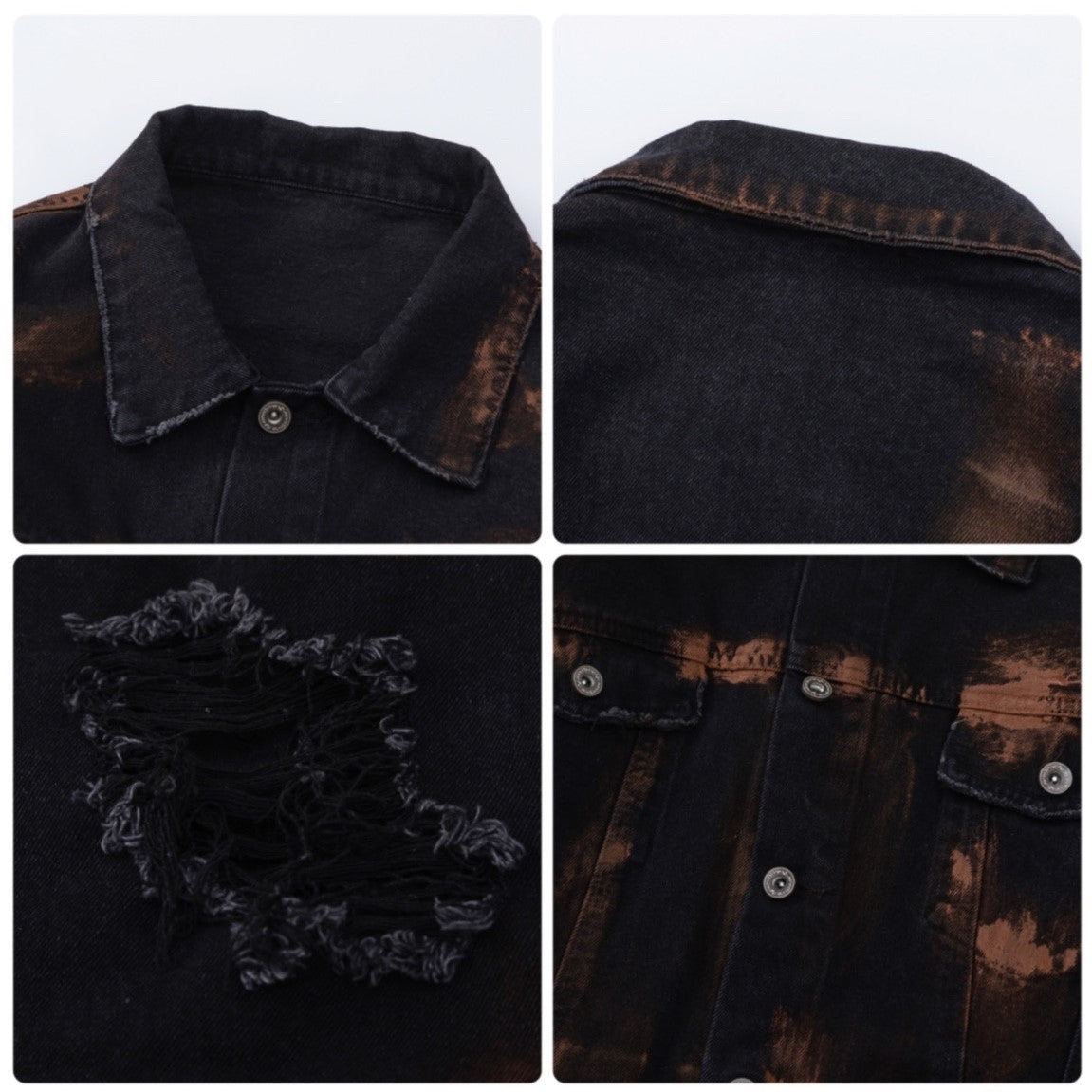 OLD BLACK DENIM JACKET MNW1196