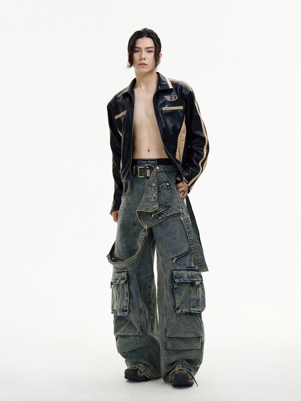 DENIM ARRANGEMENT OVERALLS MNW1614