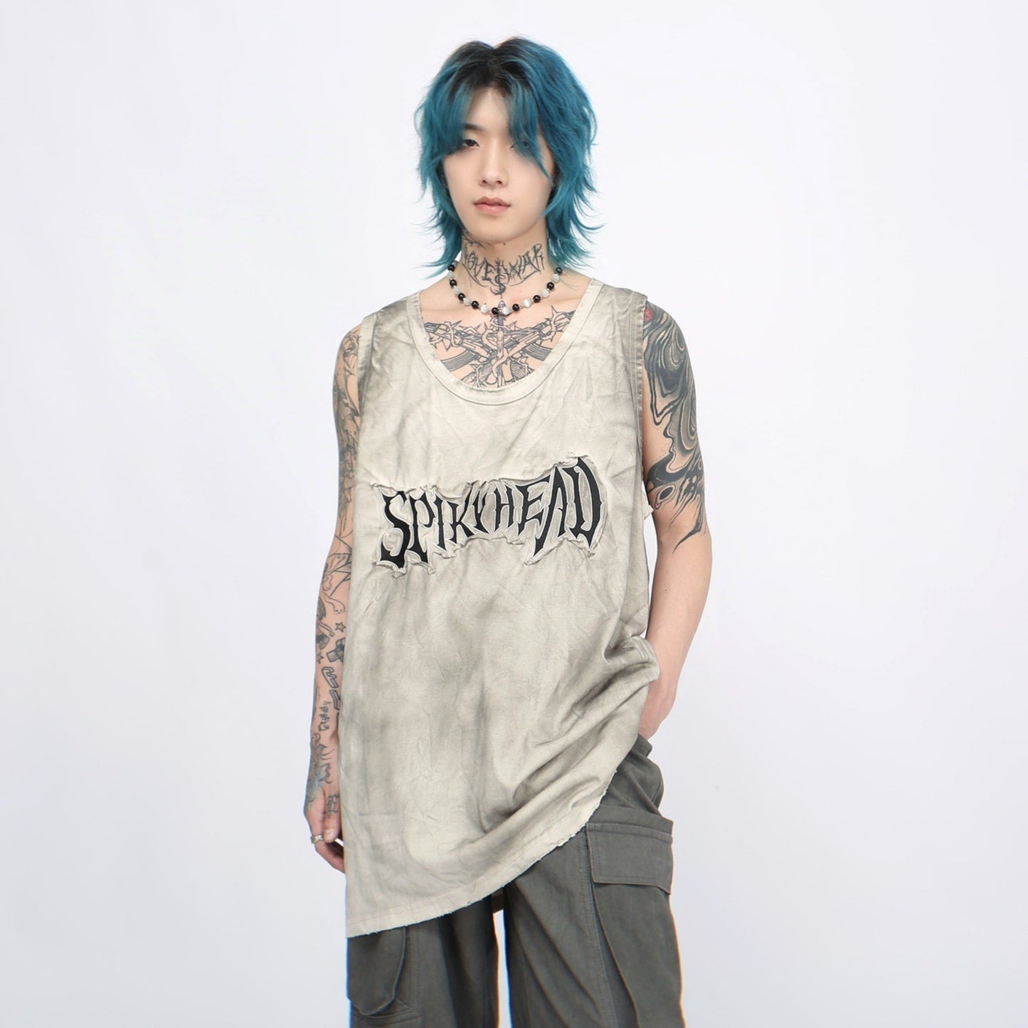WASTELAND DIRT SLEEVELESS SHIRT MNW1794