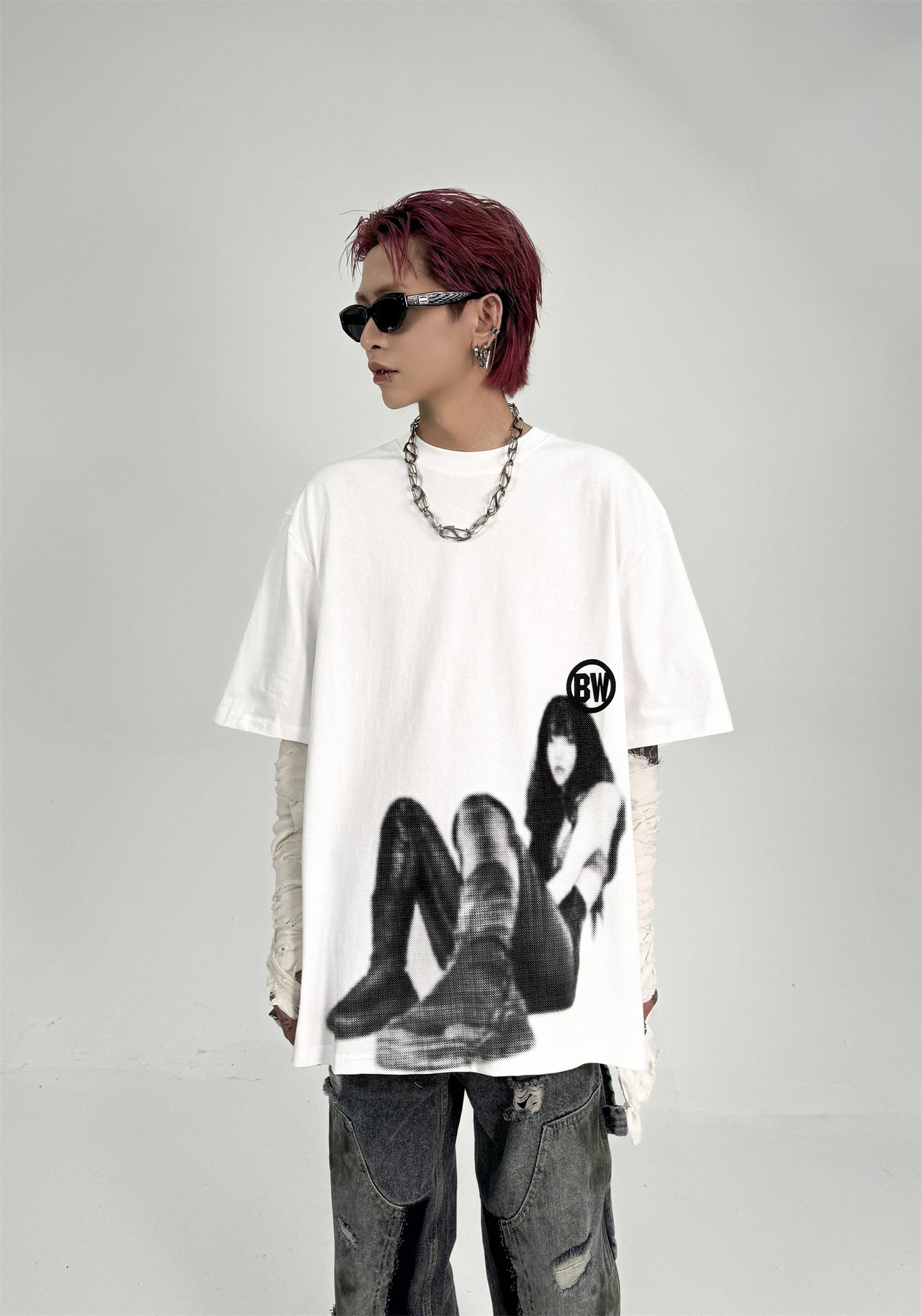 LADY PORTRAIT T-SHIRT MNW1811