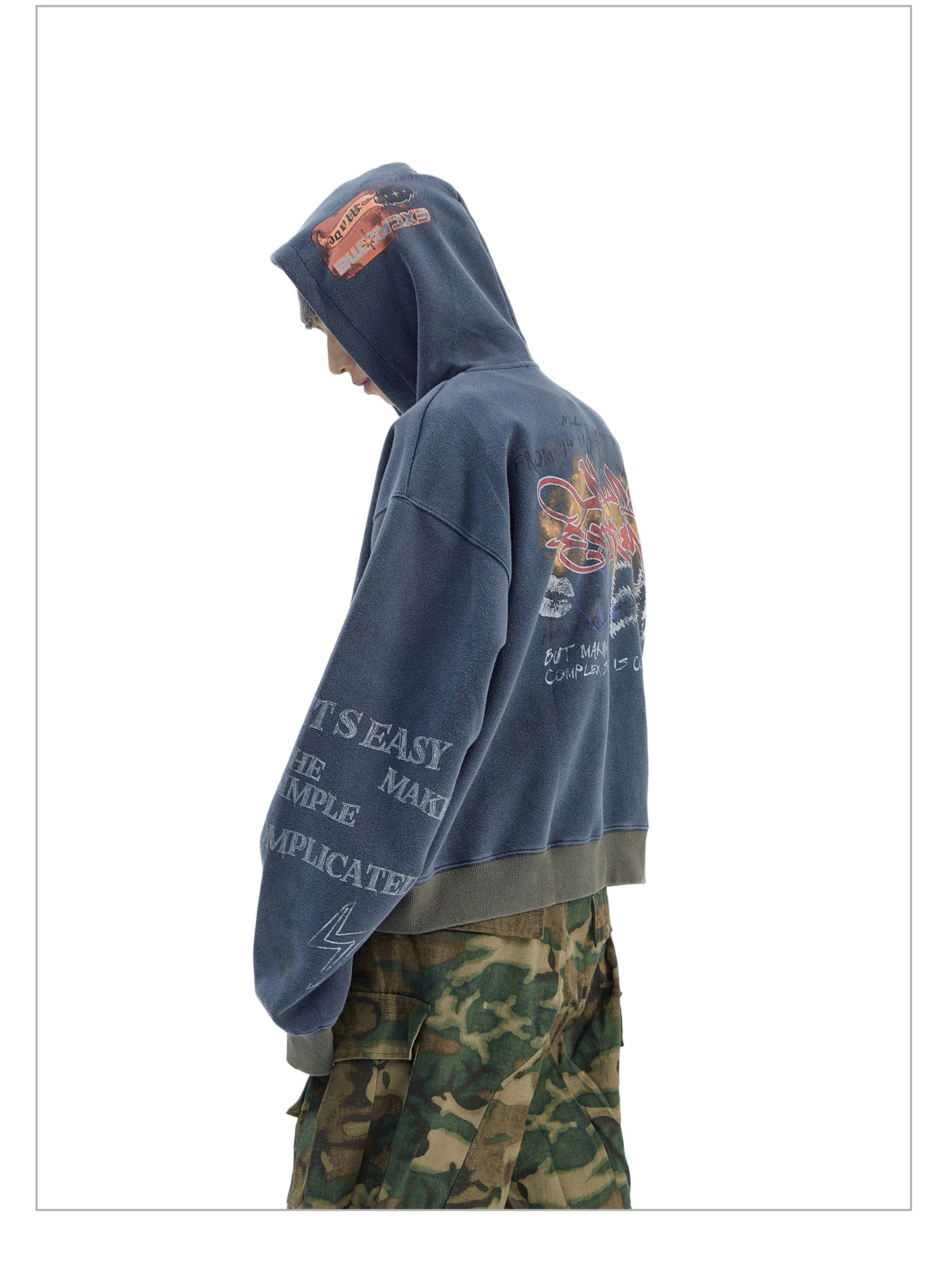 RETRO STREET HOODIE MNW1909