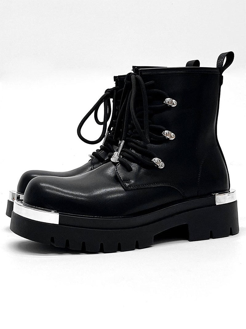 METAL LACE UP BOOTS MNW1254