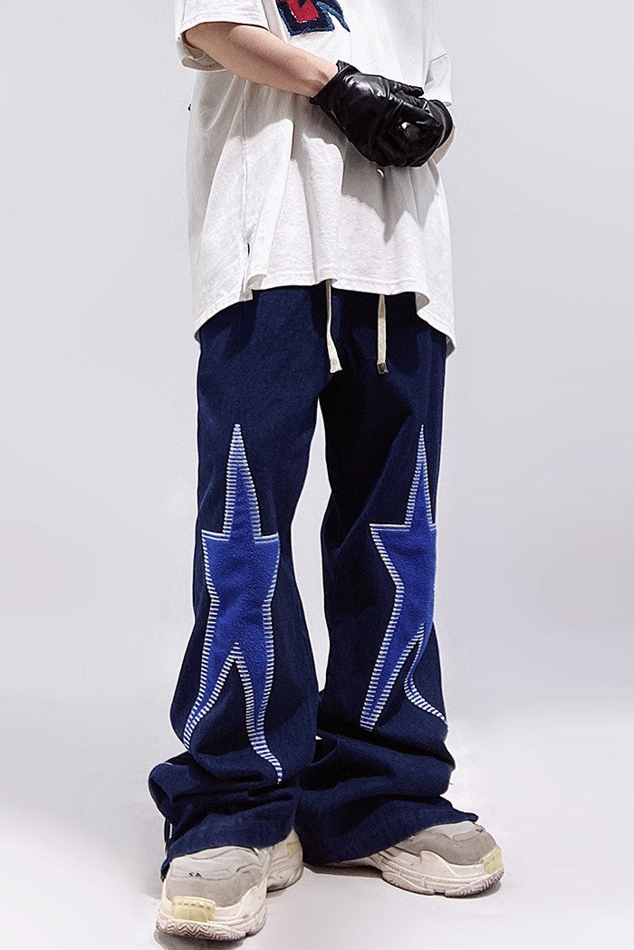 STAR DENIM PANTS MNW987
