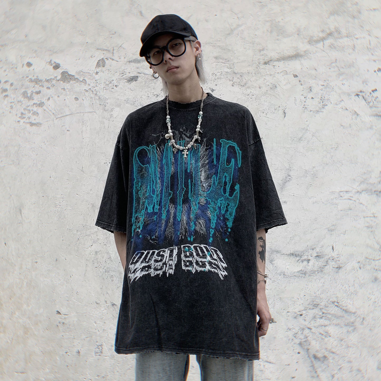 DESTRUCTION SMILE T-SHIRT MNW843