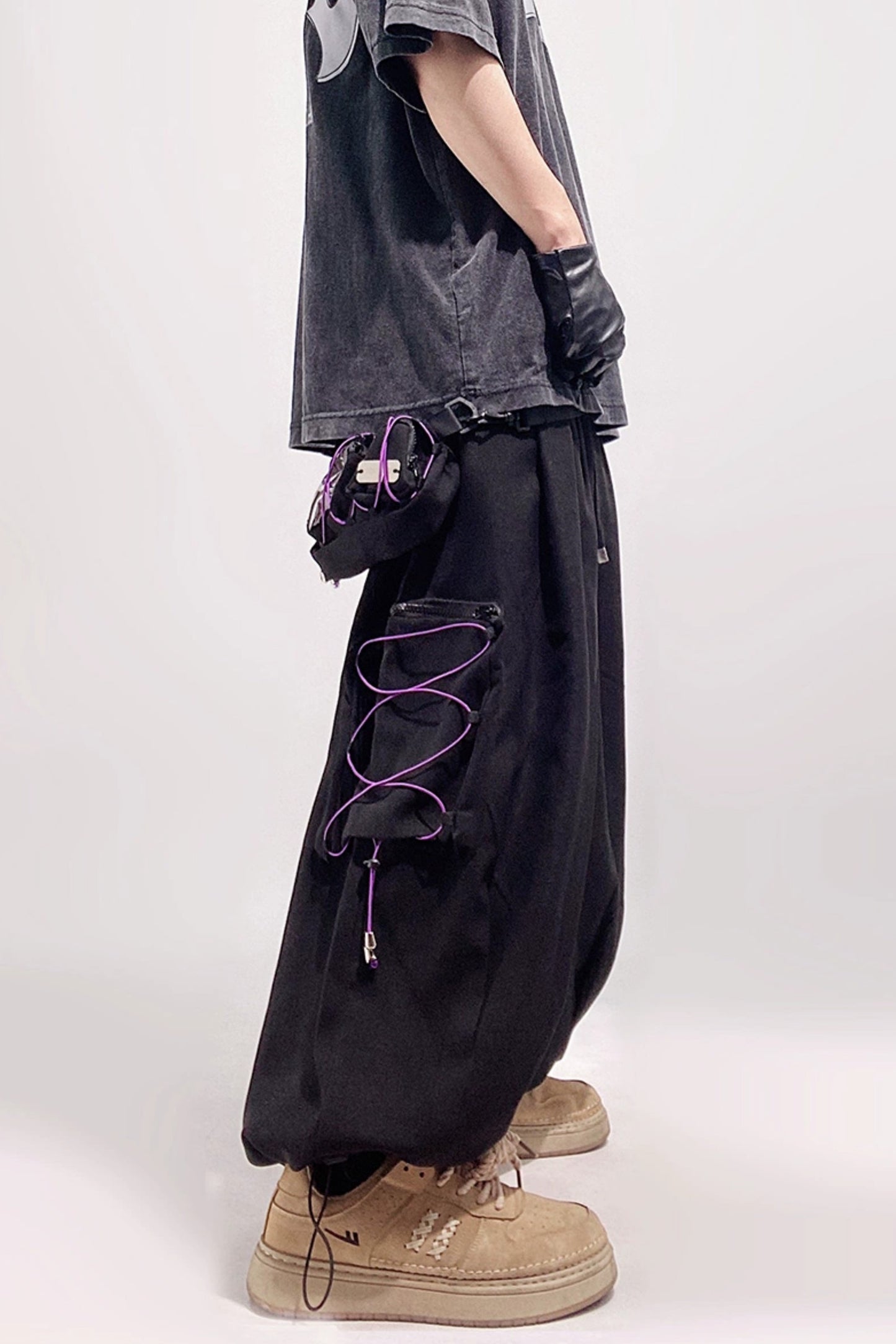 DRAWSTRING STREET PANTS MNW985