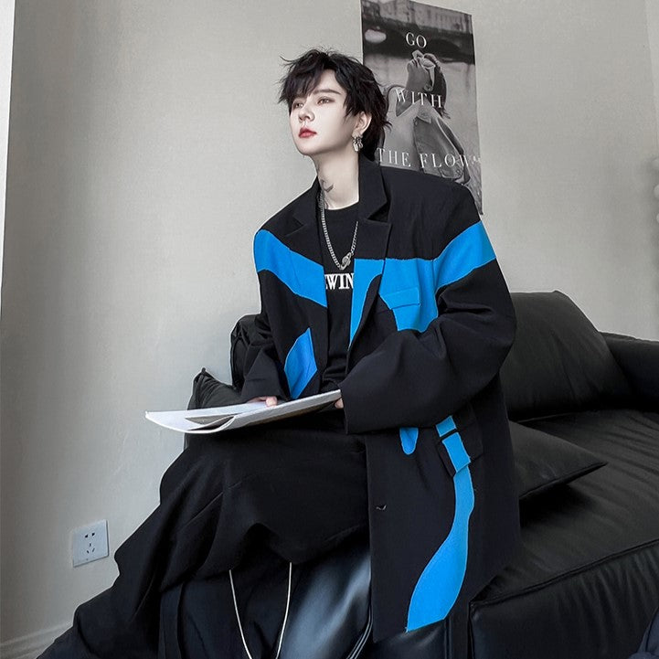 IRREGULAR COLOR JACKET MNW1052