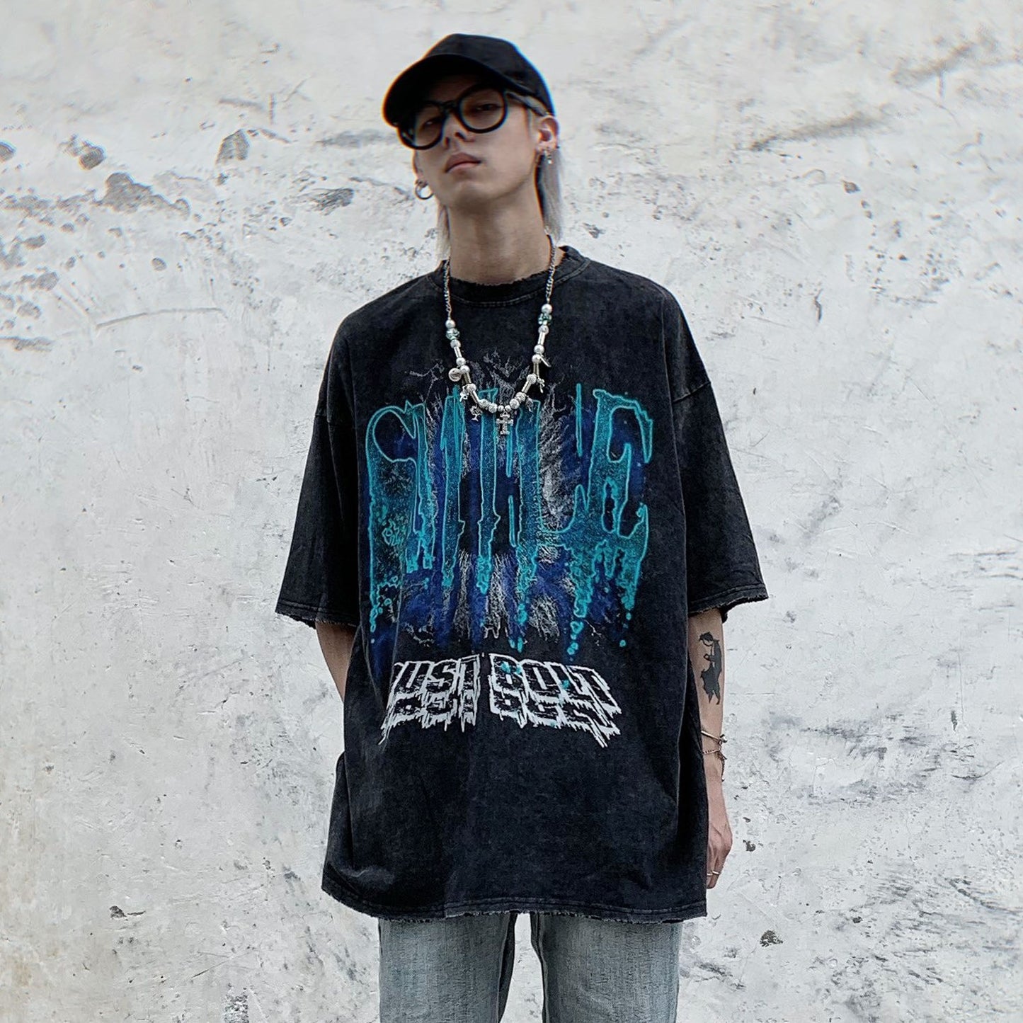 DESTRUCTION SMILE T-SHIRT MNW843