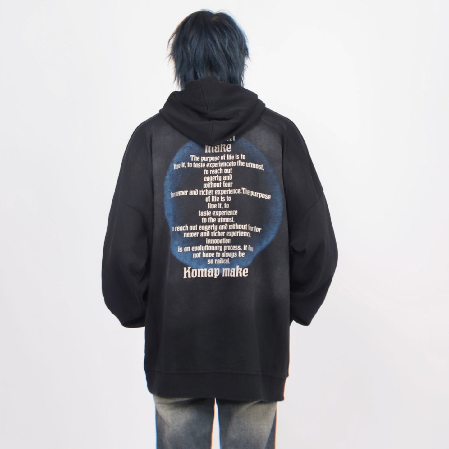 GRADIENT CIRCLE HOODIE MNW996