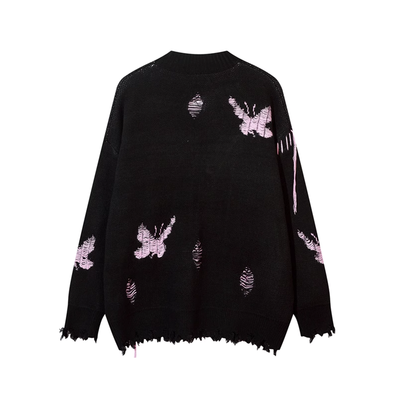FRAYED BUTTERFLY CARDIGAN MNW1325