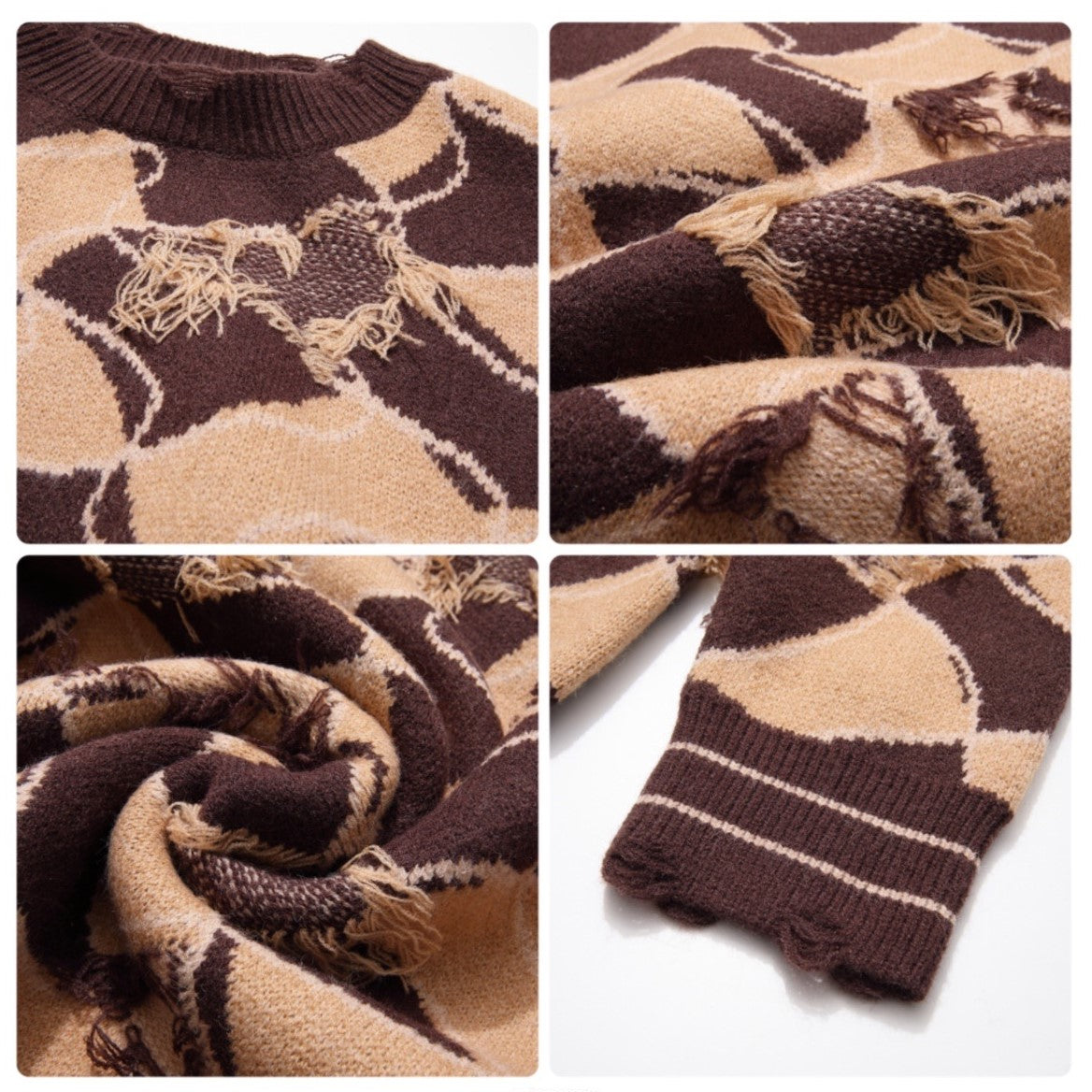 GEOMETRIC WAVE KNIT MNW1444