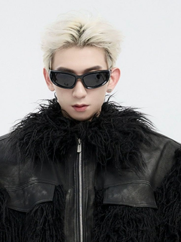 SWITCHABLE ECO FUR PU JACKET MNW1526