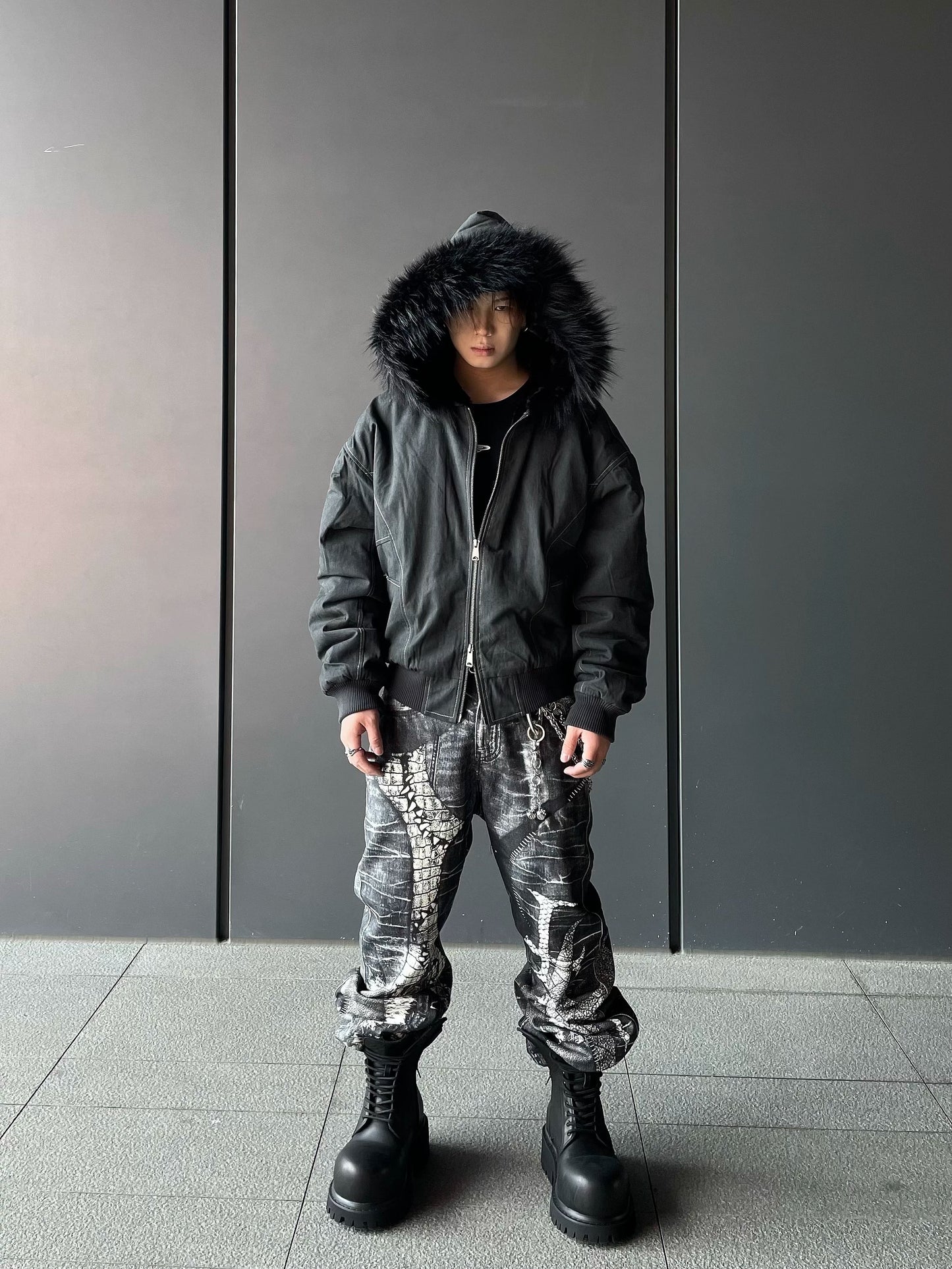 DARKFOG FURHOODED JACKET MNW1949