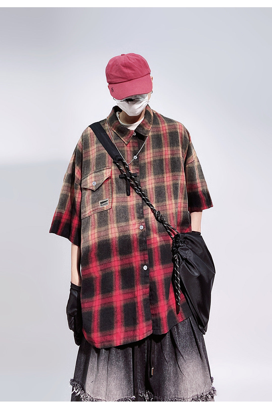GRADIENT CHECK SHIRT MNW1886