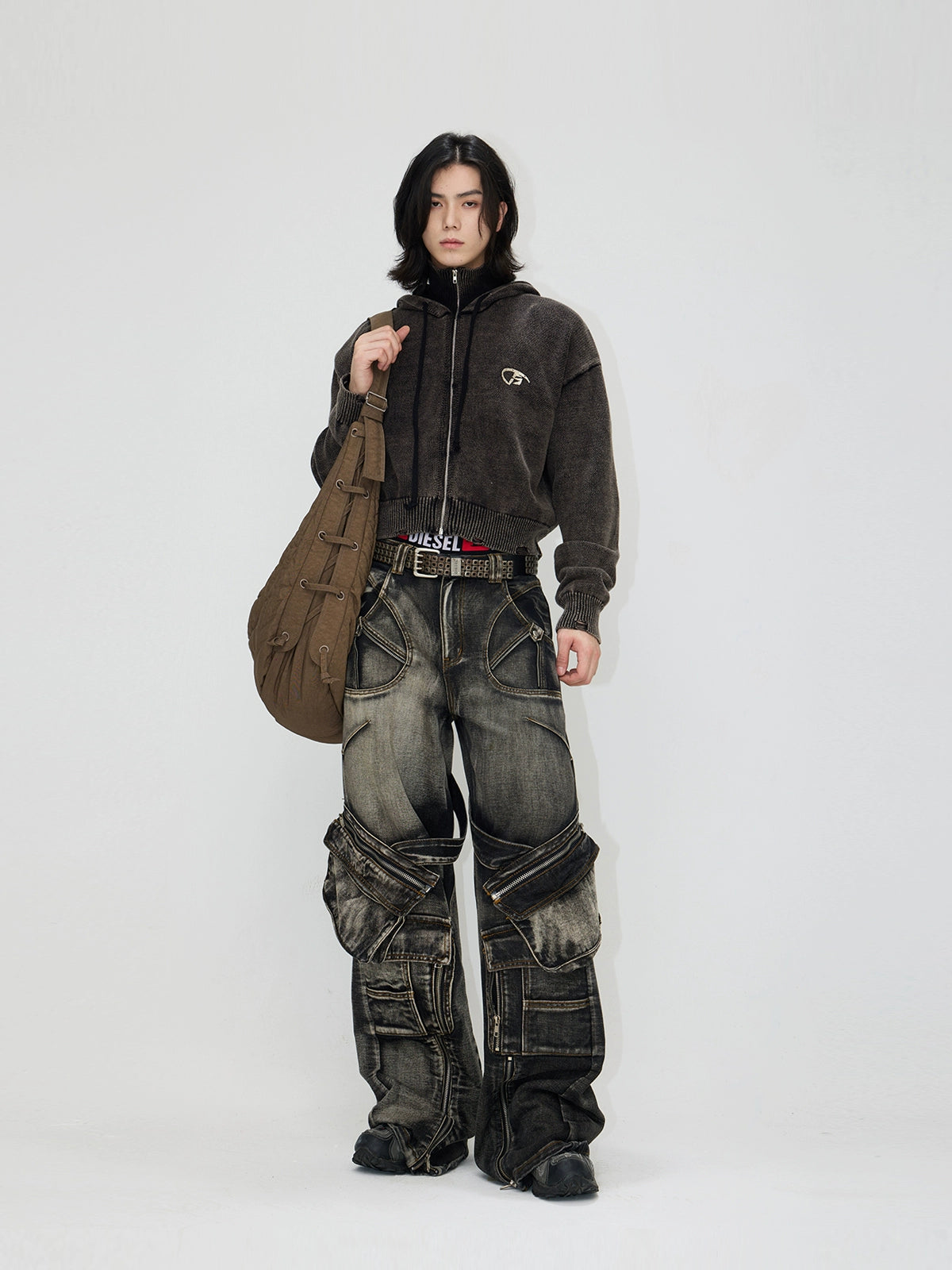 ULTRA FULL-METAL PUNK CARGO DENIM MNW1964