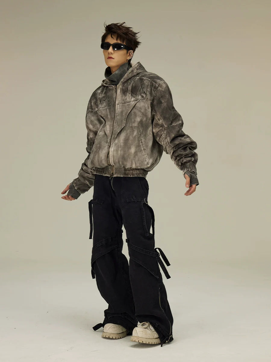 AGED CLAY HOODED JACKET MNW2003