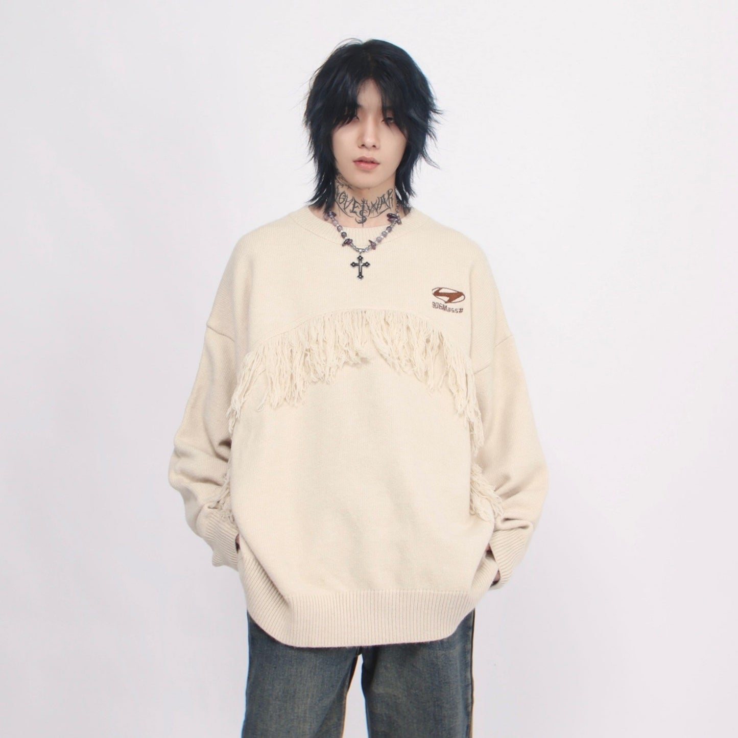 FRINGE PLAIN KNIT MNW1166