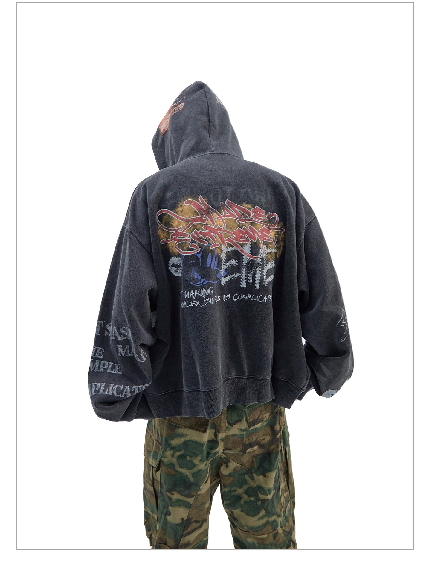 RETRO STREET HOODIE MNW1909