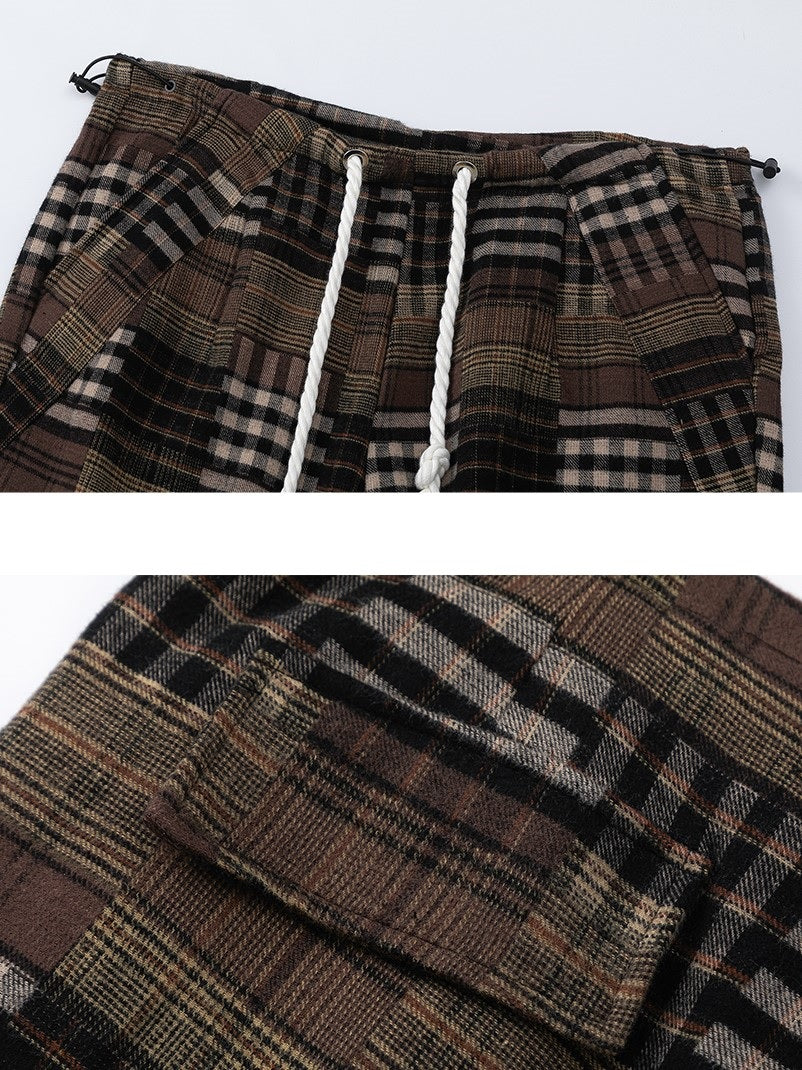 RETRO CHECK PANTS MNW1224