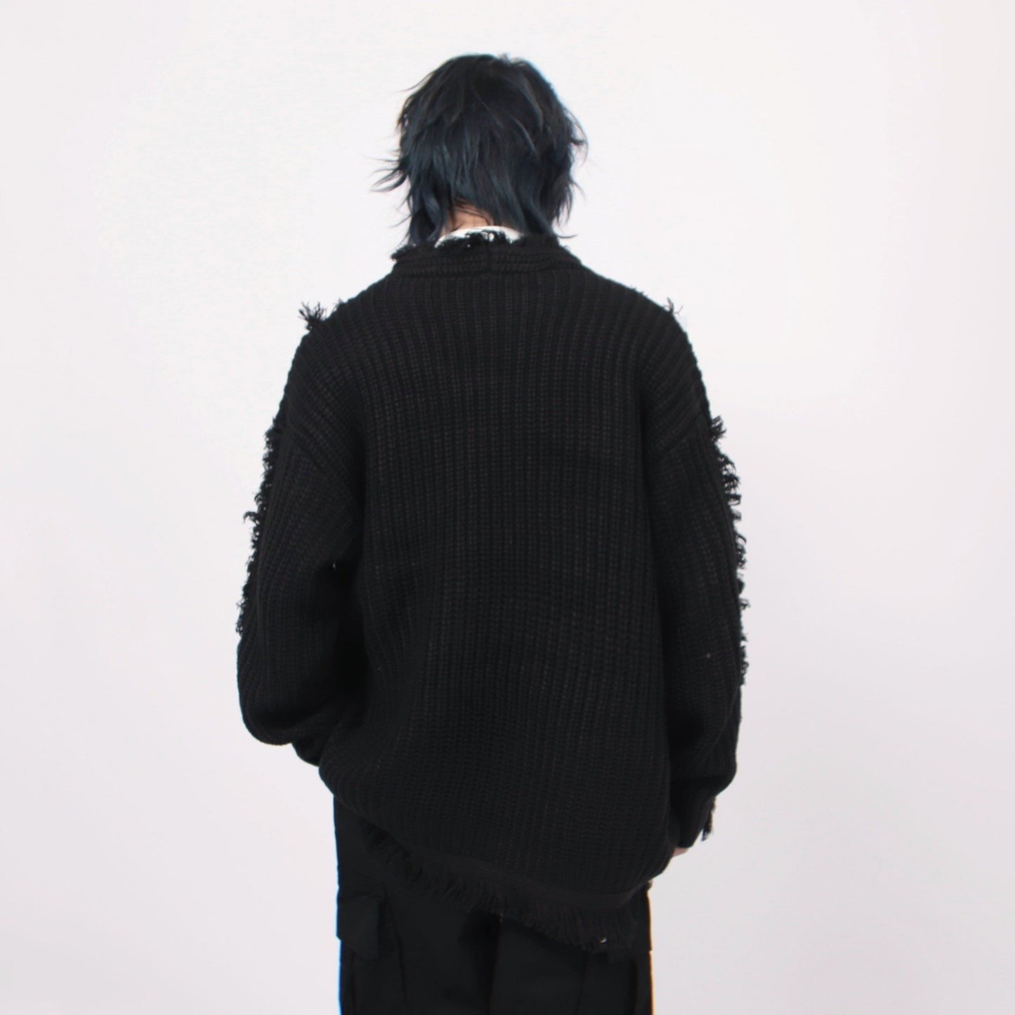 ROUGH DAMAGE CARDIGAN MNW1445
