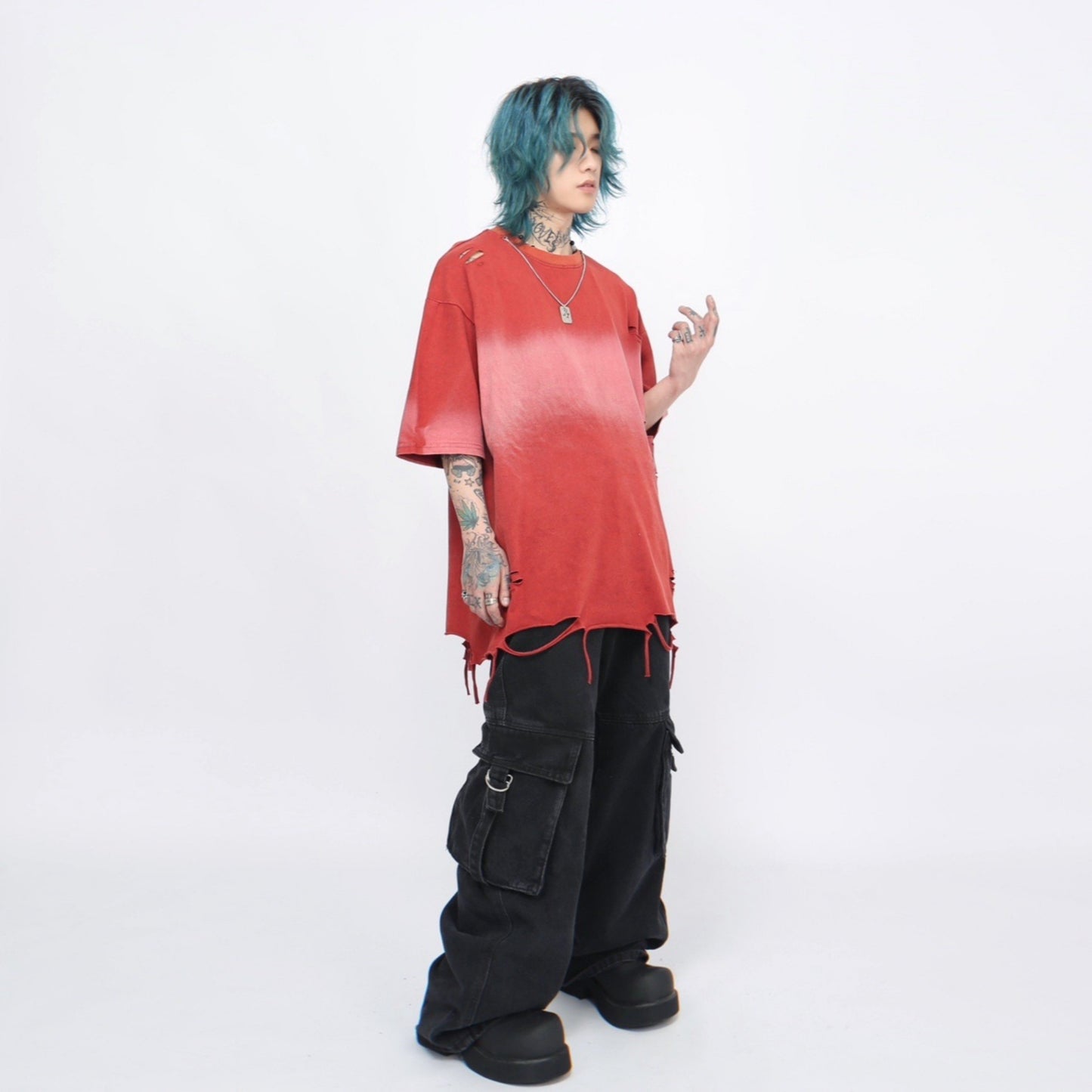 FADED DAMAGE T-SHIRT MNW1787