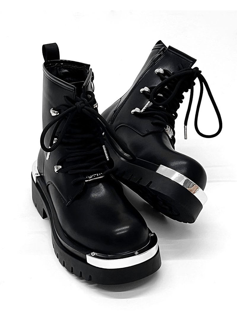 METAL LACE UP BOOTS MNW1254