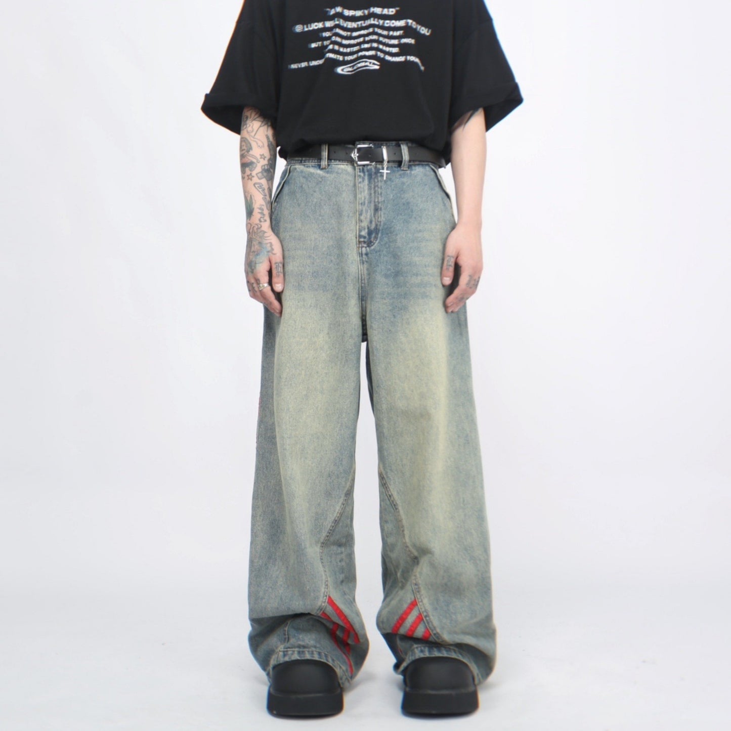 DIAGONAL LINE DENIM MNW1771