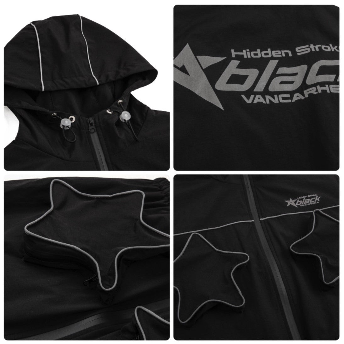STAR PIPING HOODIE MNW1068