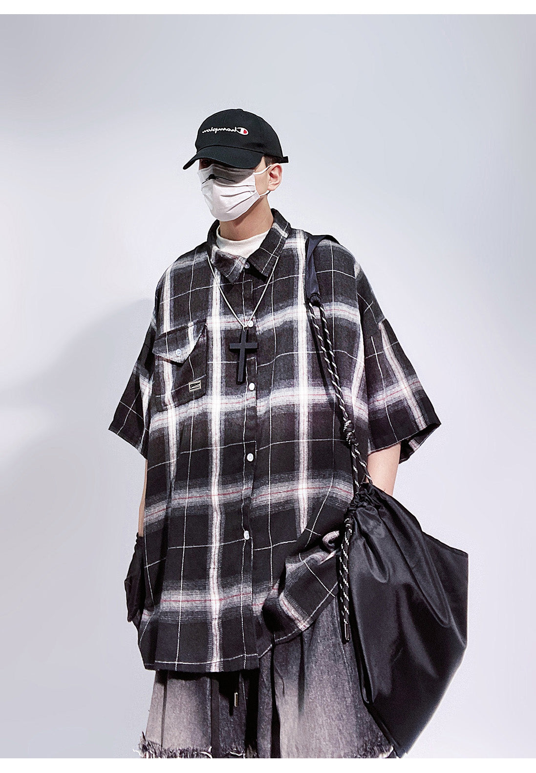 GRADIENT CHECK SHIRT MNW1886
