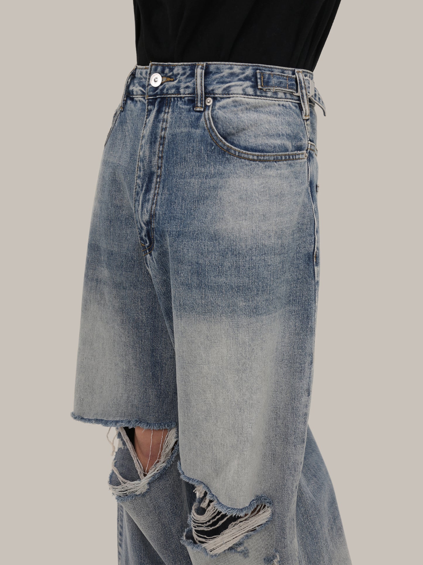 RUINED SKY WIDE JEANS MNW2018