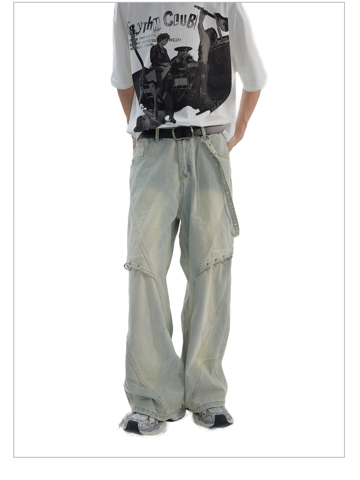 METAL FITTINGS FADE DENIM MNW1904