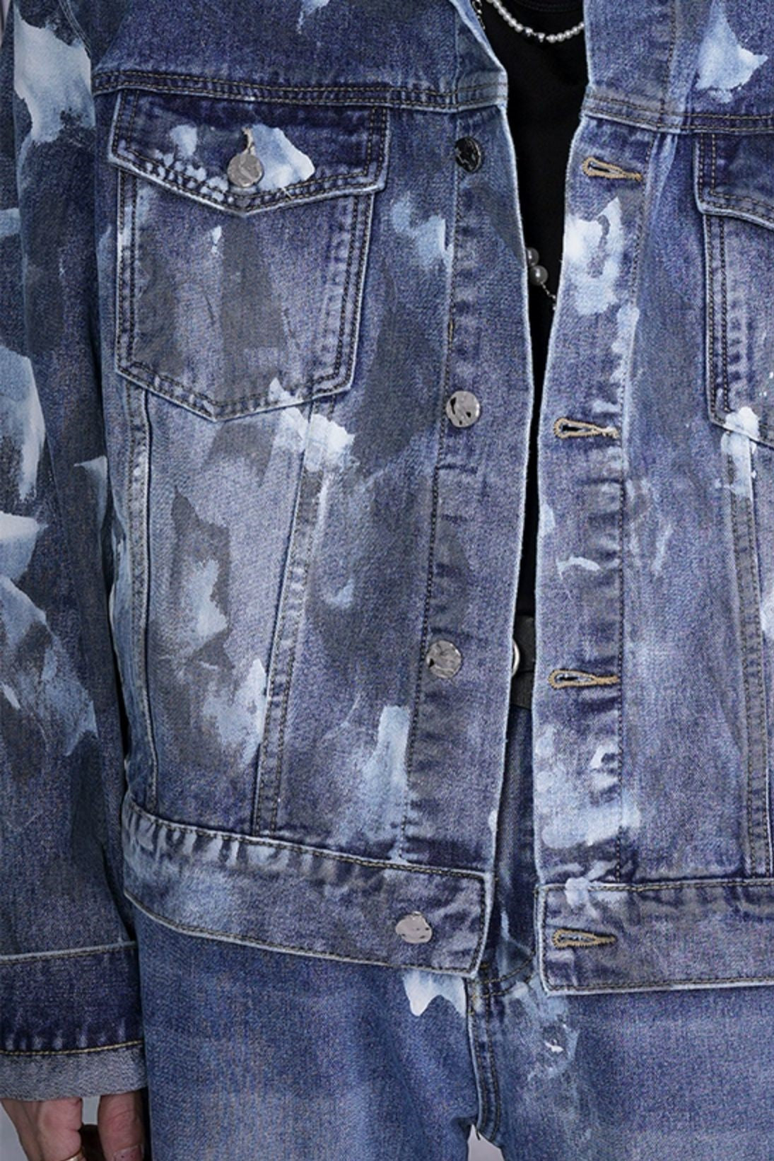 PAINT STAIN DENIM MNW1679