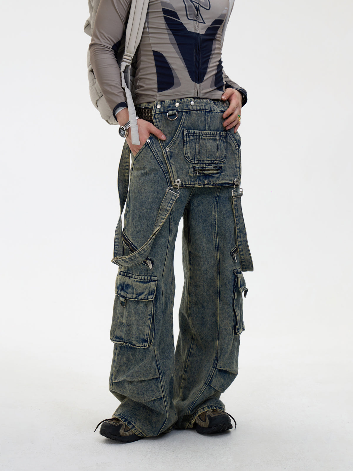 DENIM ARRANGEMENT OVERALLS MNW1614