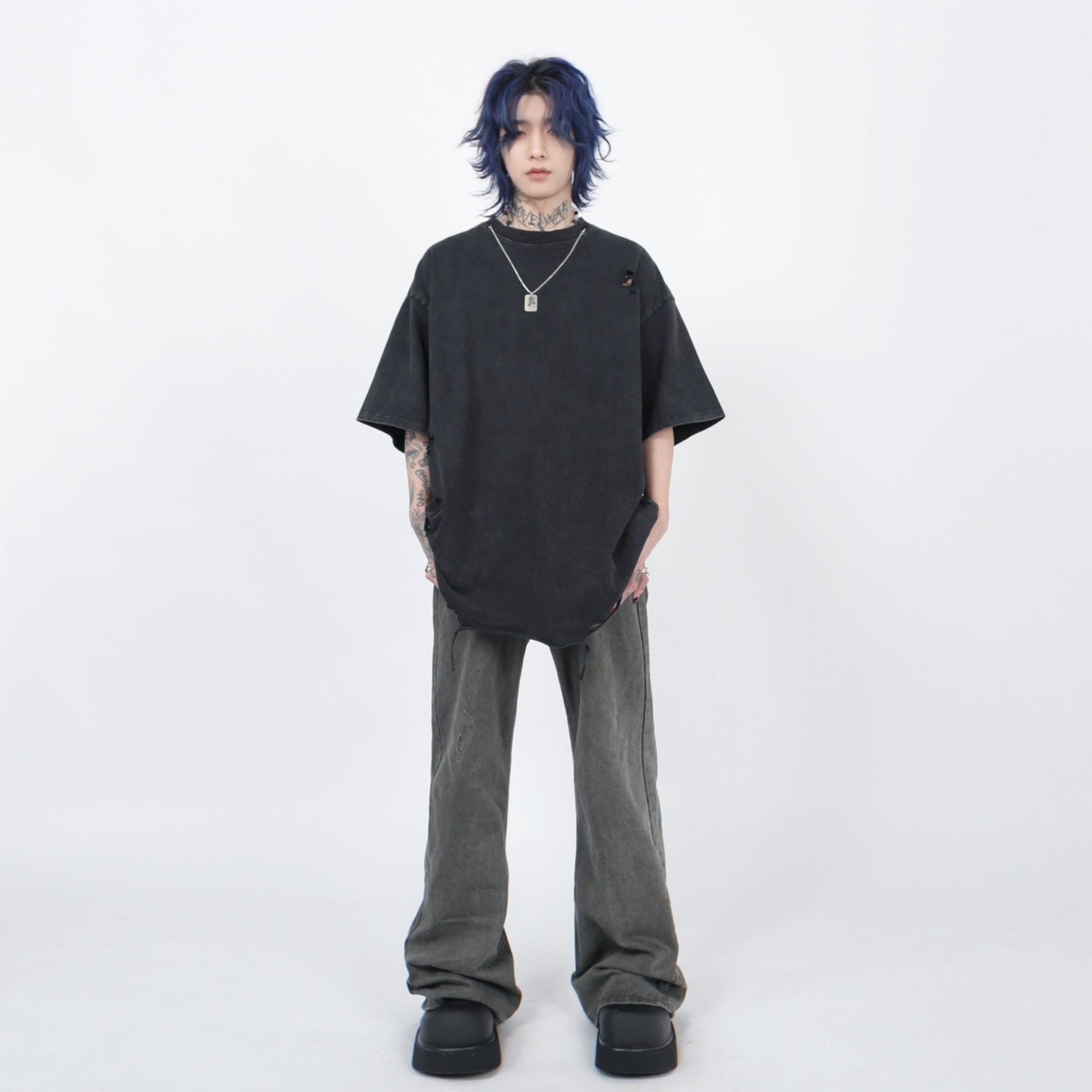 HARD DAMAGE T-SHIRT MNW1779