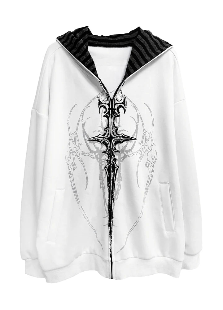 DEATHSEAL ZIP HOODIE MNW2026