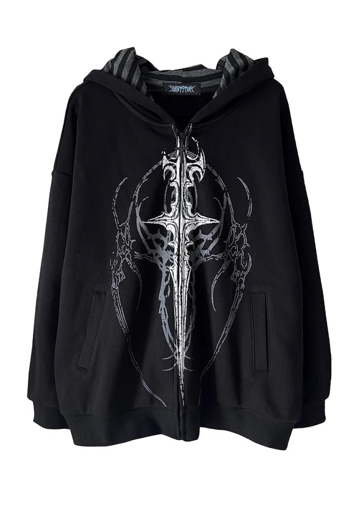 DEATHSEAL ZIP HOODIE MNW2026