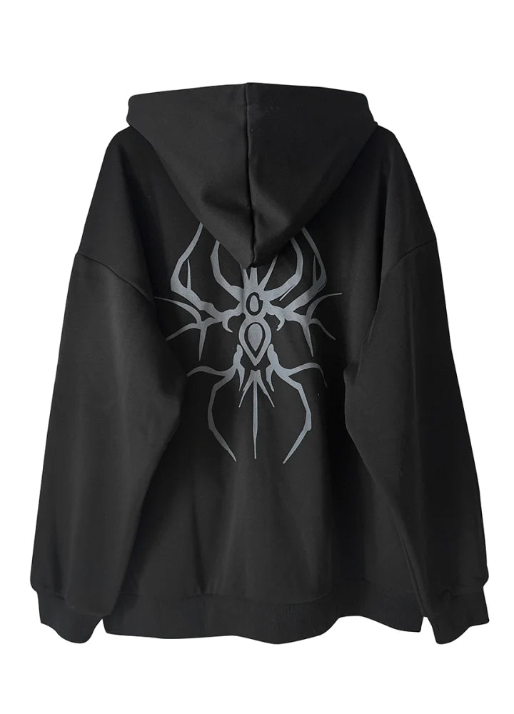 BLACKMARKED ZIP HOODIE MNW2020