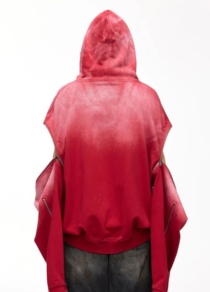 RED STREET HOODIE MNW2007