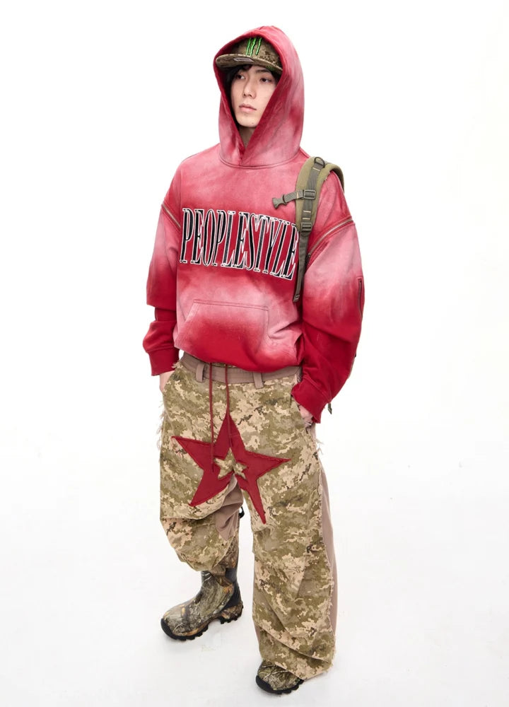 RED STREET HOODIE MNW2007